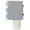 NEMA 4X Polycarbonate Enclosure with Wi-Fi Integrated Omnidirectional Antenna, 4 RPTNC Connectors, 12 x 10 x 6 in.