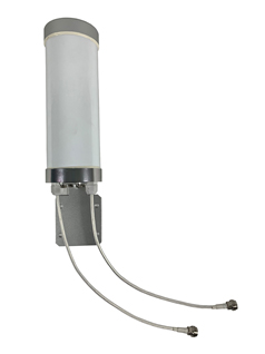 617-960/1710-3800MHz 3/5dBi CBRS/LTE Omni Antenna with 2 N-Style Jack Connectors