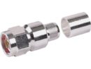 N-Style Male Connector for TWS-600 Cable with Captivated Center Pin