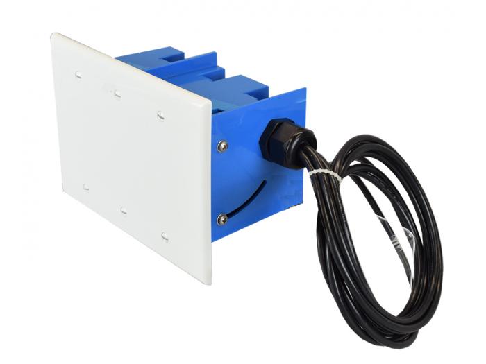2.4/5GHz 5/6dBi Wi-Fi Directional (H:75/V:75) Junction Box Antenna with 4 RPTNC Connectors