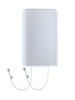 698-2700/3300-4200 MHz 7/7.5/8 dBi LTE/CBRS Antenna with 2 4.3-10 Female Connectors